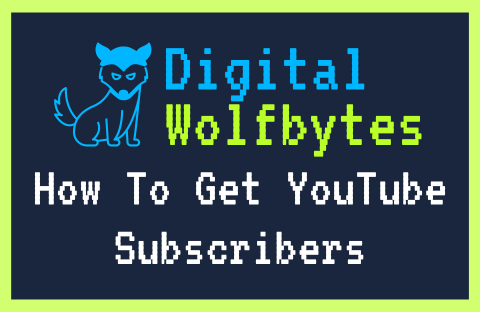 How to get YouTube subscribers